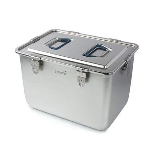 stainless steel storage box uk|large airtight stainless steel containers.